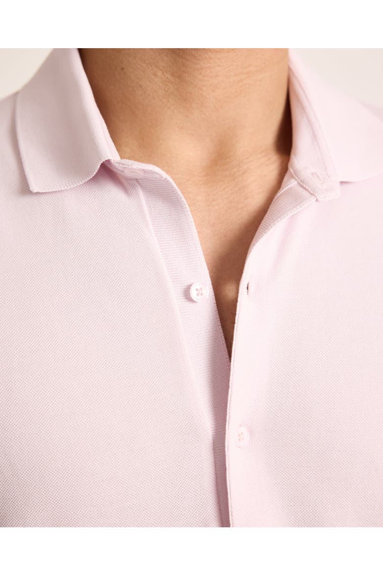 Bruno Pique Classic Fit Pique Polo, Alternate, color, Macaron Pink