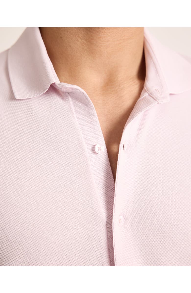 Orlebar Brown Bruno Pique Classic Fit Pique Polo, Alternate, color, Macaron Pink