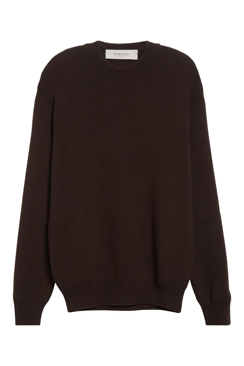 Journey Crewneck Sweater, Alternate, color, BLACK COFFEE
