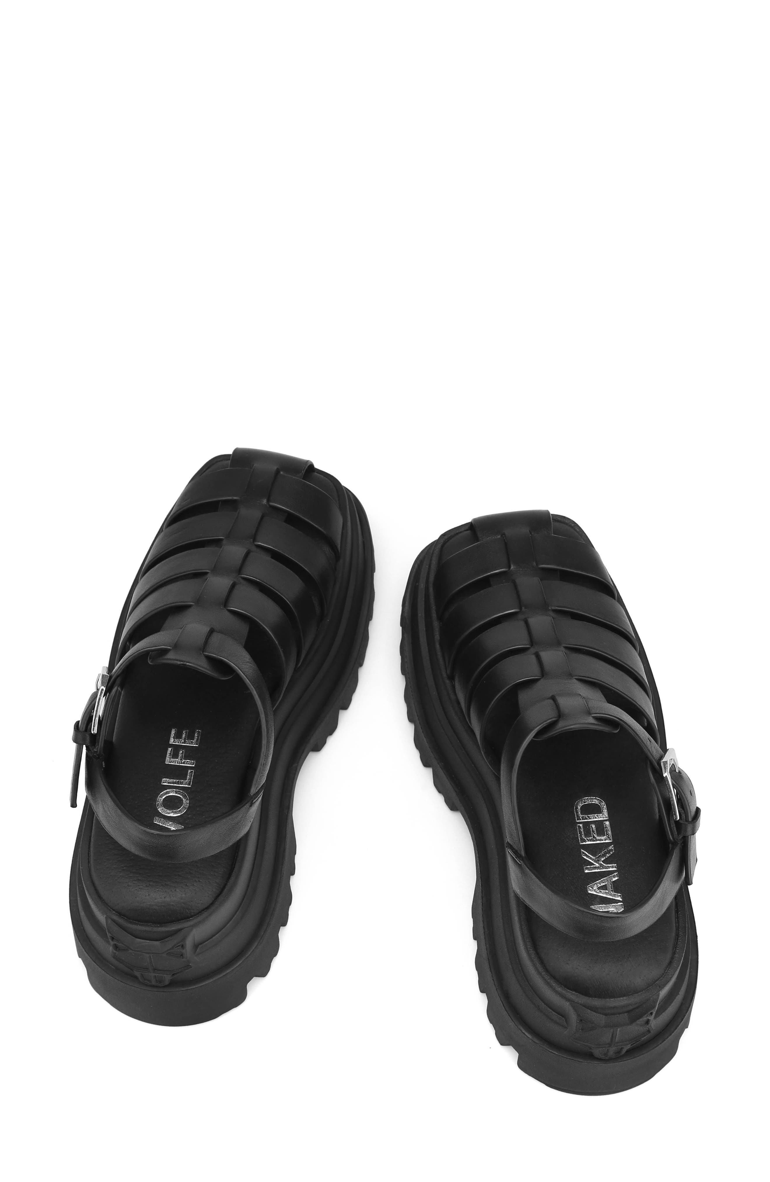 Naked Wolfe Devil Platform Fisherman Sandal, Alternate, color, 