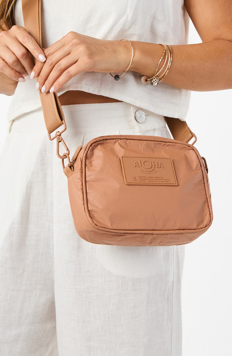 Aloha Collection Le Tour Water Resistant Tyvek<sup>®</sup> Crossbody Bag, Alternate, color,