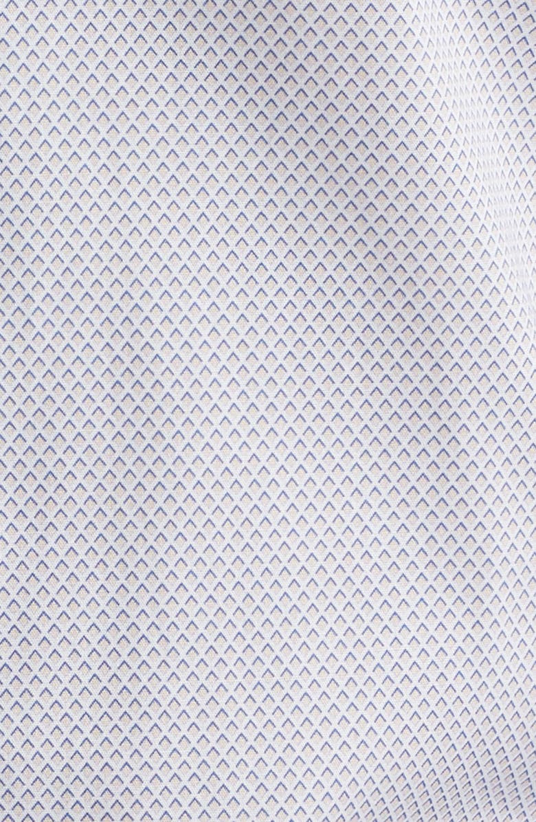 Nordstrom Easy Care Extra Trim Fit Geometric Print Dress Shirt, Alternate, color,