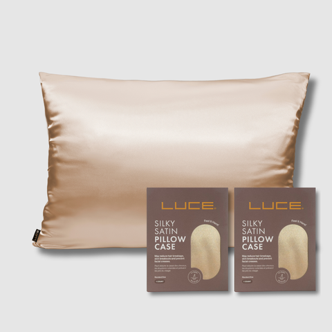 Silky Satin Pillow Case 2 Pieces