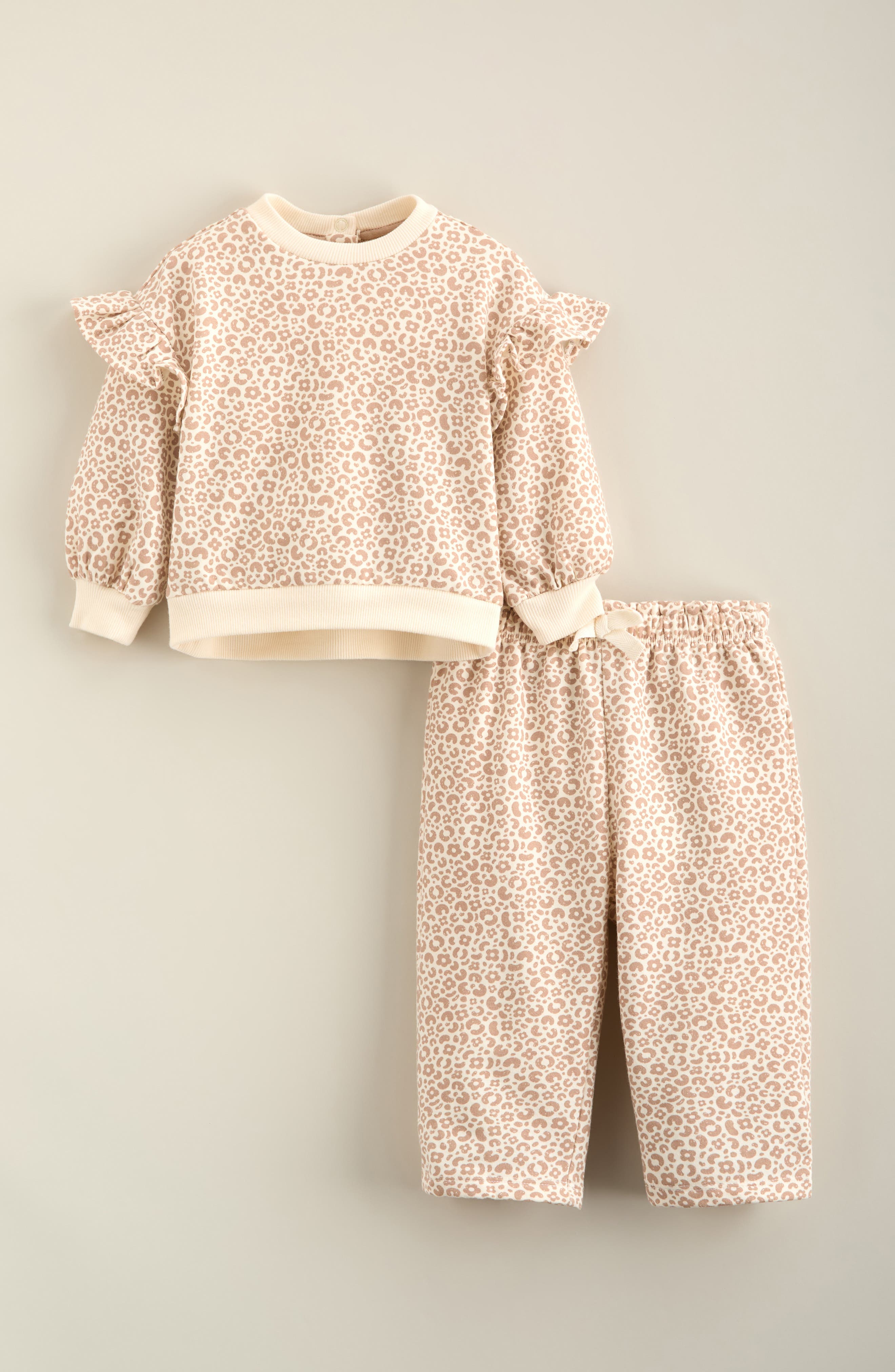 IVORY TOFU LEOPARD FLORAL