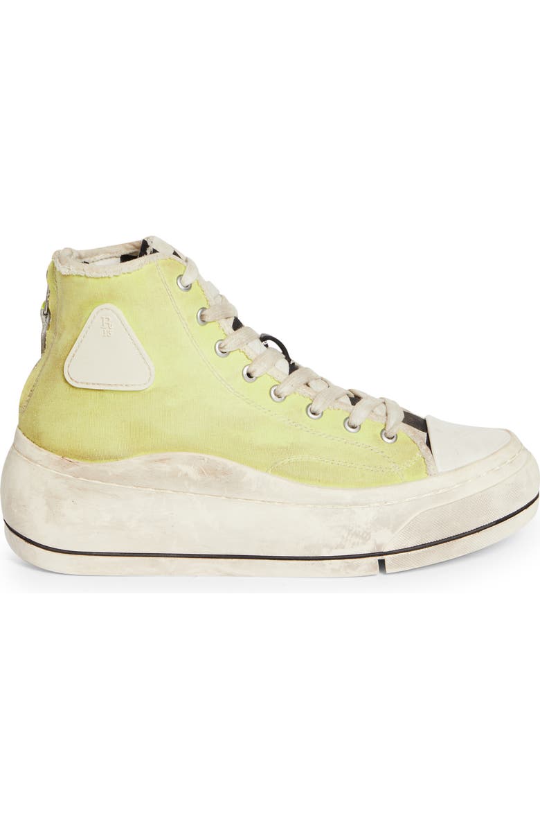 R13 Kurt High Top Platform Sneaker, Alternate, color,