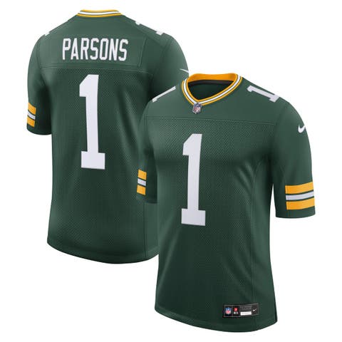 Men's Nike Micah Parsons Green Green Bay Packers Vapor Untouchable Stitched Limited Jersey