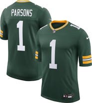 Nike Men's Nike Micah Parsons Green Green Bay Packers Vapor Untouchable Stitched Limited Jersey