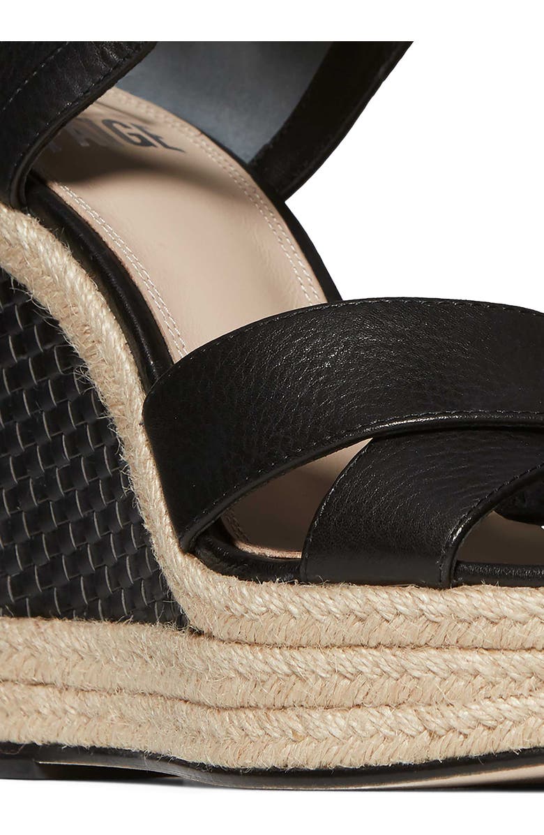 PAIGE Talia Wedge Ankle Wrap Sandal, Alternate, color,