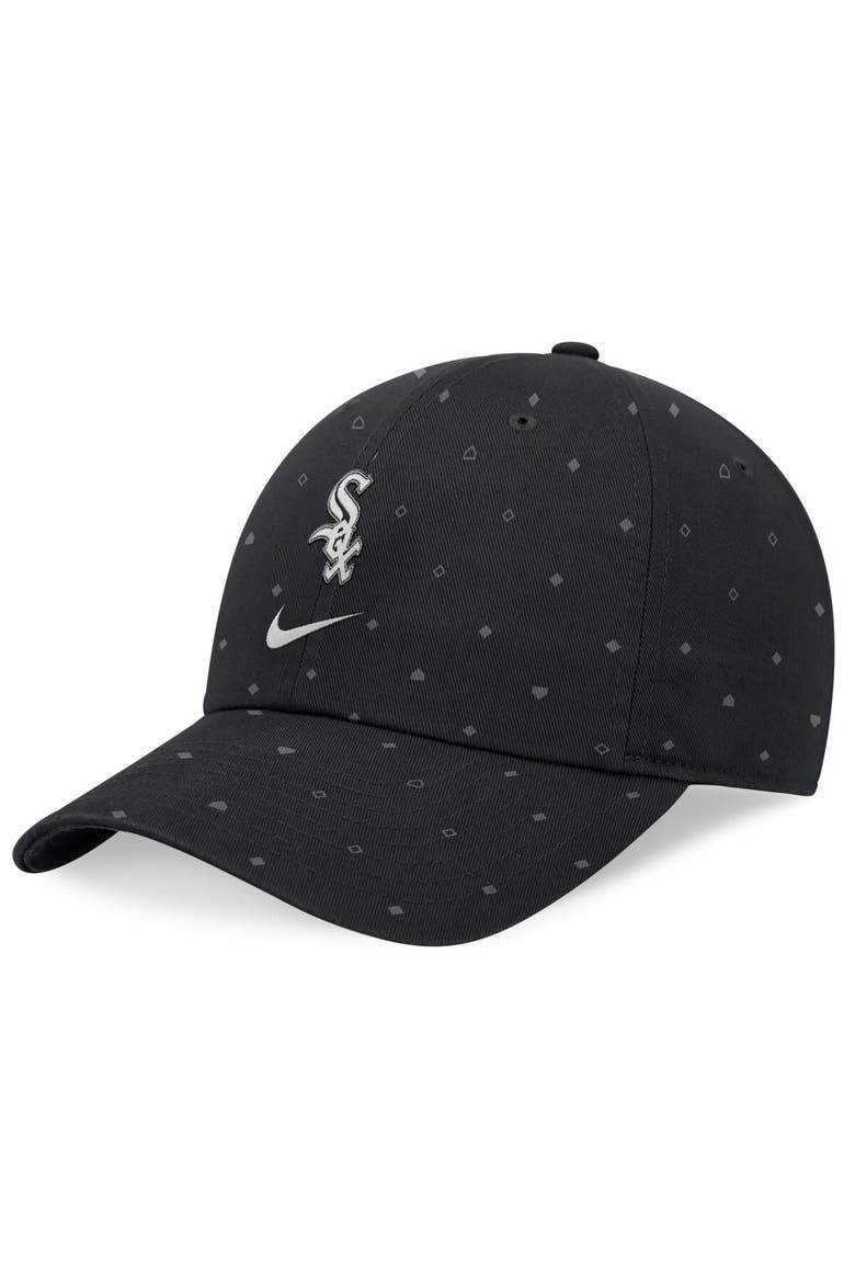 Men's Nike  Black Chicago White Sox Primetime Print Club Adjustable Hat, Main, color, Black