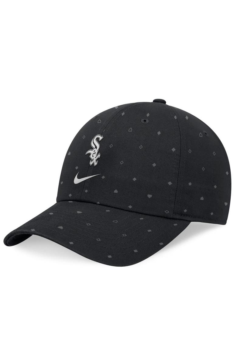 Nike Men's Nike  Black Chicago White Sox Primetime Print Club Adjustable Hat, Main, color, 
