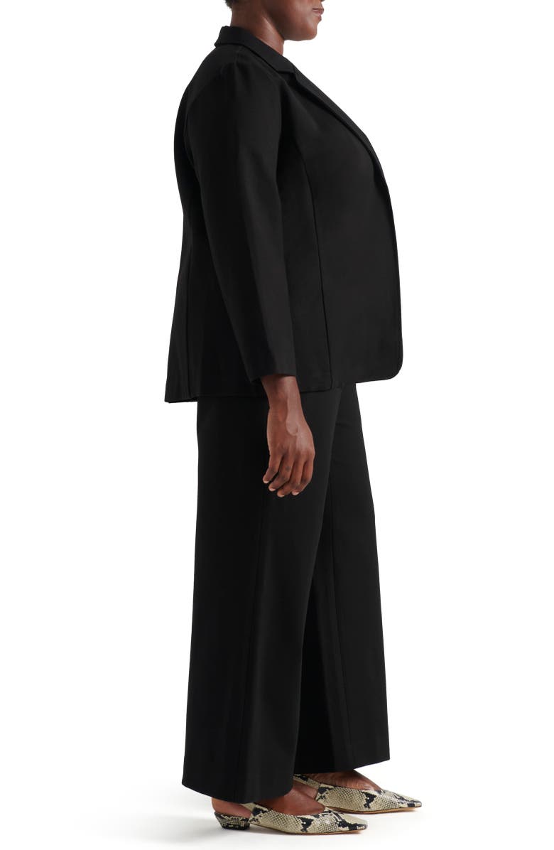 Pari Passu Ponte Debi Blazer - Black, Alternate, color, 