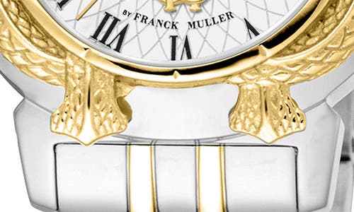 Roberto Cavalli By Franck Muller Bracelet Watch, 32mm In Two Tone Silver & Gold