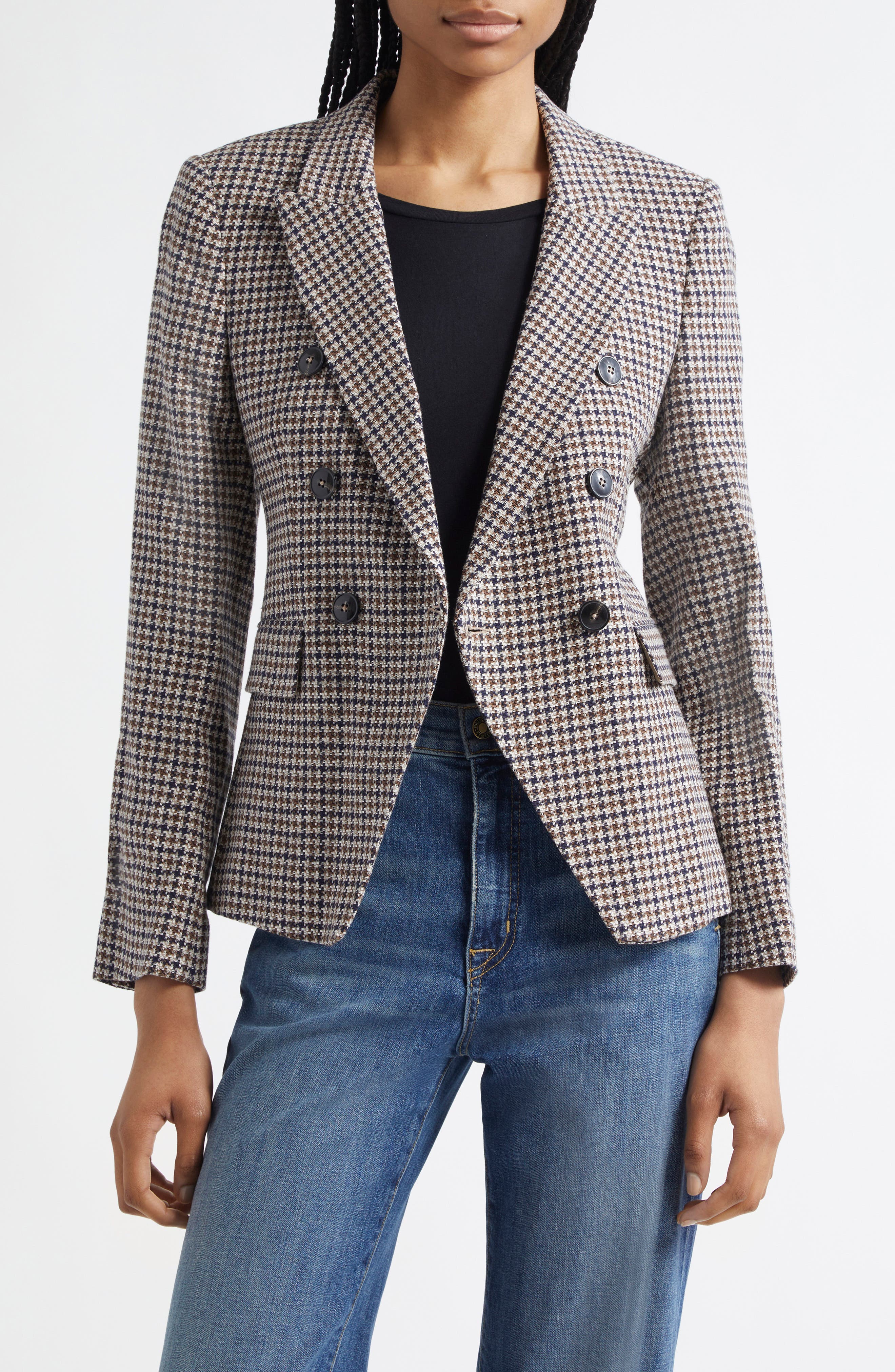Reiss Evie Double Breasted Blazer
