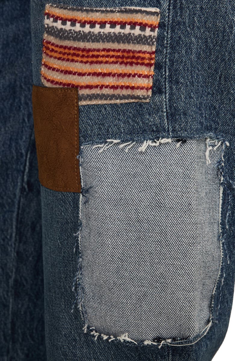 Lucky Brand Legend Mr Boy Patchwork Straight Leg Jeans, Alternate, color, Jamboree Wash