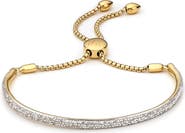 Monica Vinader Fiji Diamond Pavé Toggle Petite Bracelet