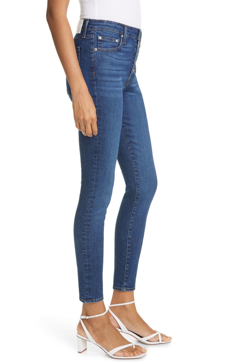 Jonathan Simkhai Standard Rhys Ankle Skinny Jeans, Alternate, color, 