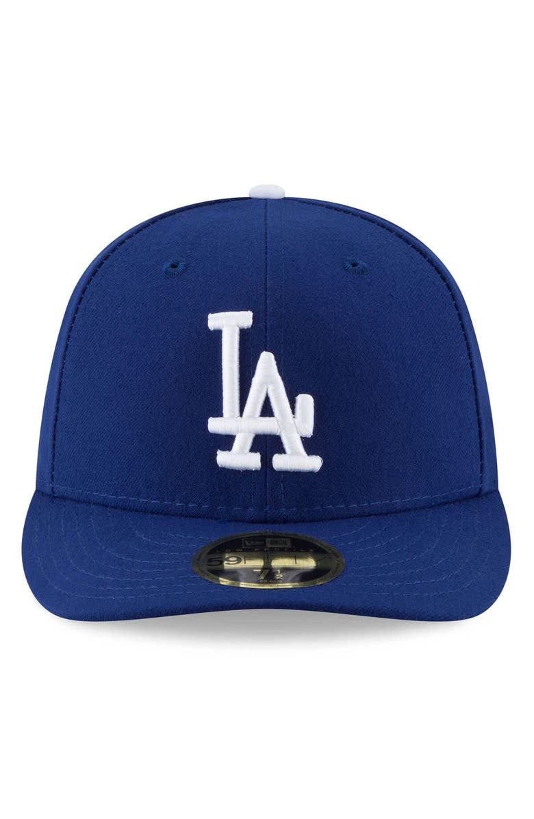 New Era Men's New Era Royal Los Angeles Dodgers 2025 MLB Postseason Side Patch Low Profile 59FIFTY Fitted Hat, Alternate, color,