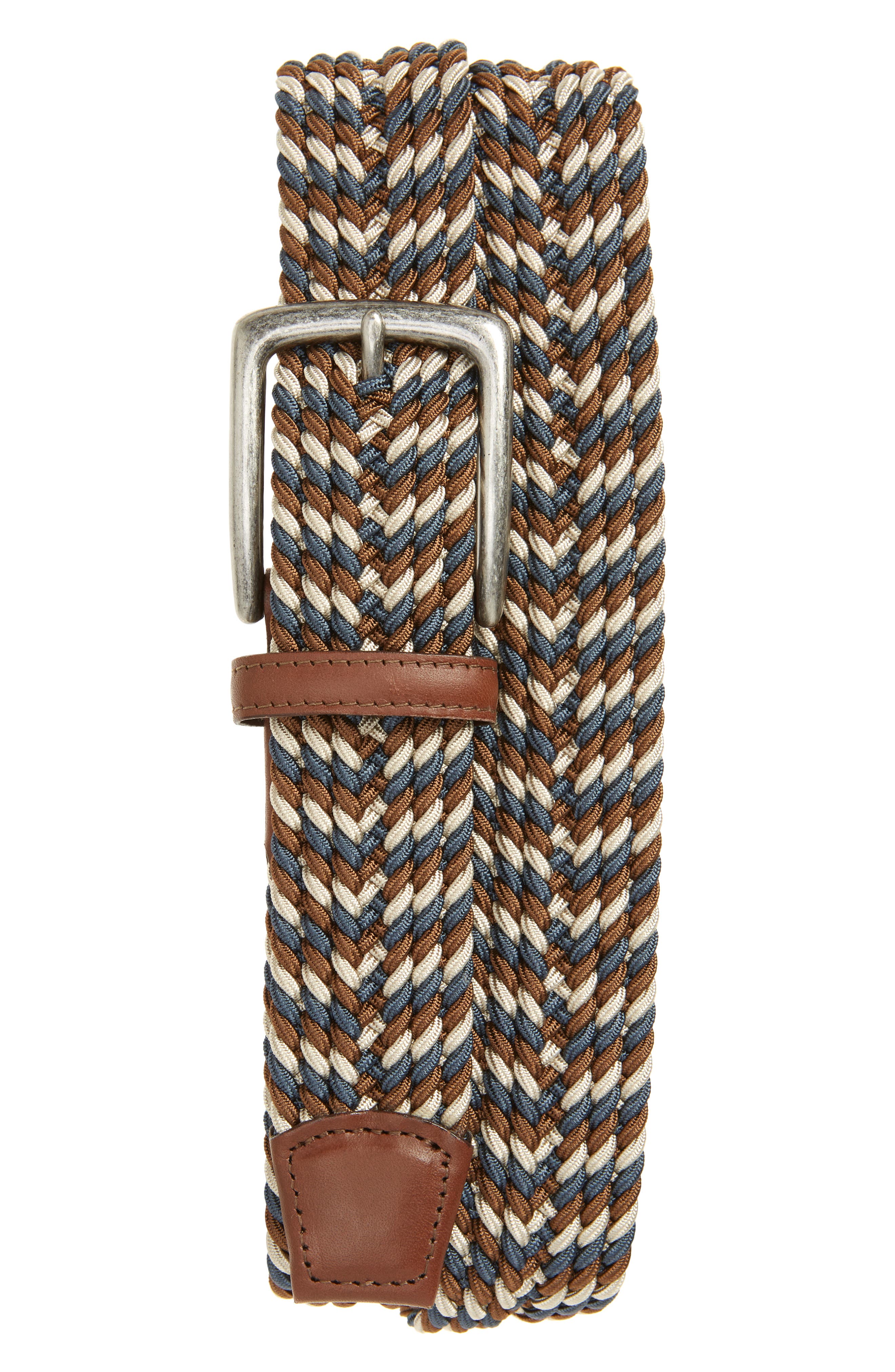 BLUE/ CREAM/ BROWN