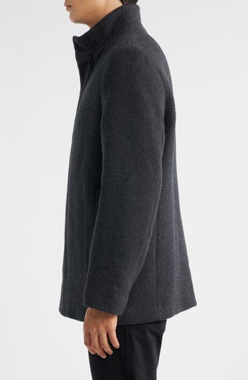 【Theory】 Recycled wool coat Theory Clarence Wool Melton Jacket | Nordstrom