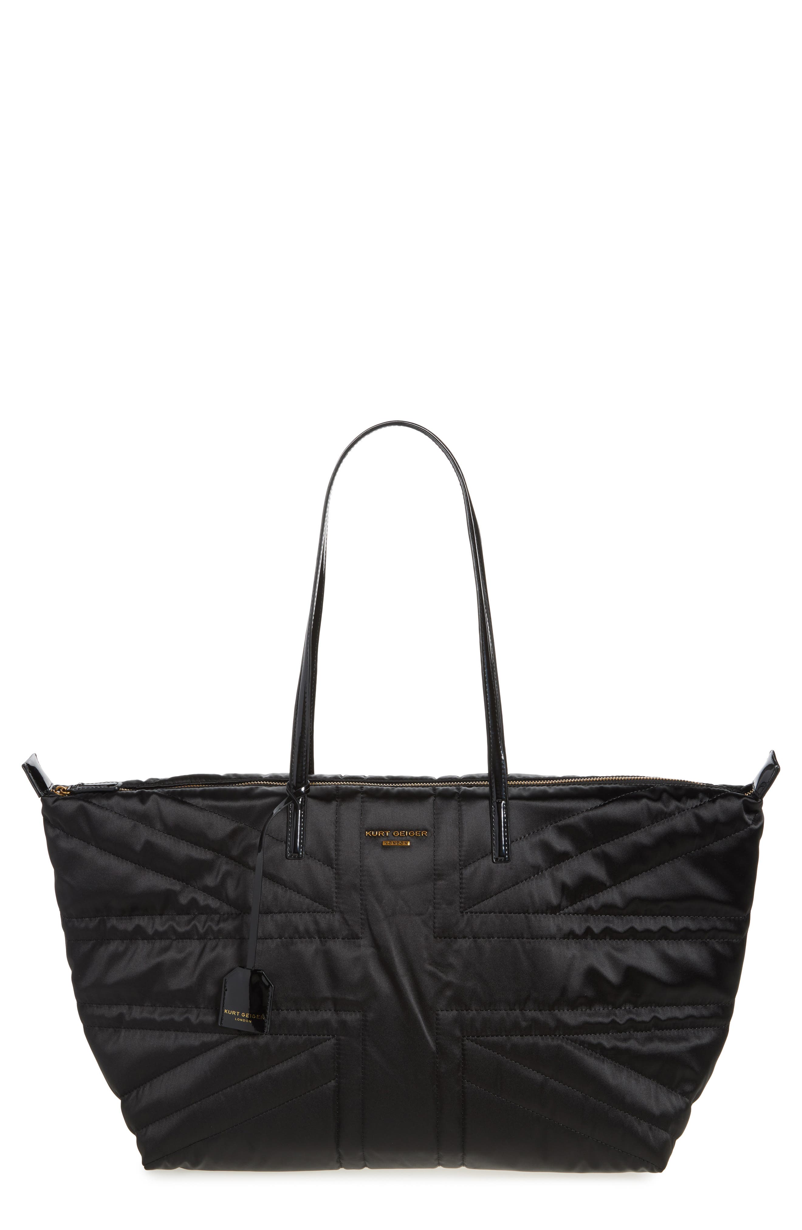 Kurt Geiger London Recycled Union Jack Shopper Tote Bag