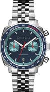 Alfred Sung Chronograph Quartz Bracelet Watch, 44mm