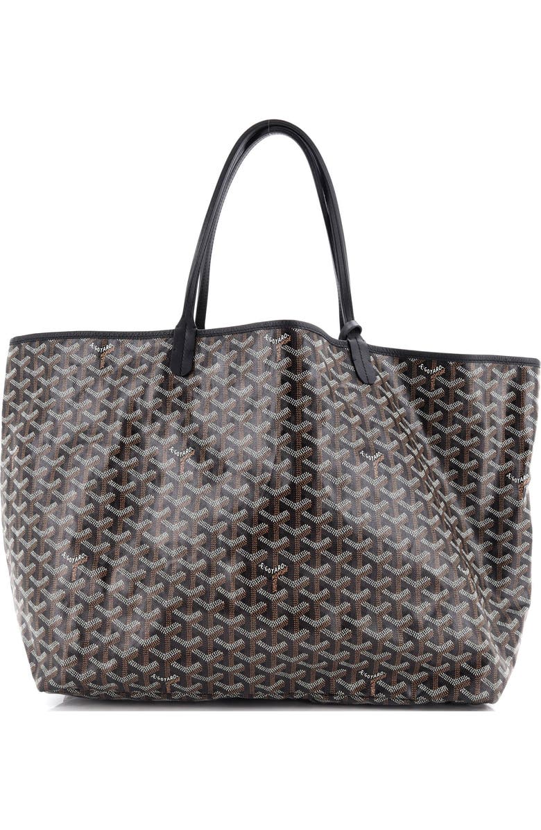 Pre-Owned Goyard Saint Louis Tote Printed Coated Canvas GM, Main, color,
