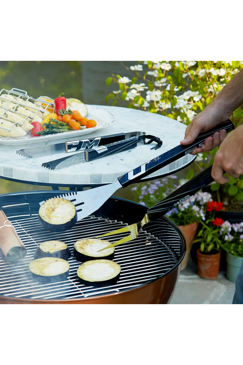 Hockey Stick BBQ Set Set of 4 Tools by Requip'd, Main, color, Multi