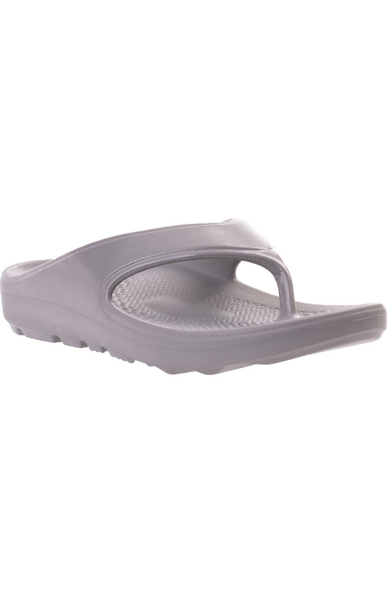 Revitalign Fusion Energy Flip Flop, Main, color, Grey