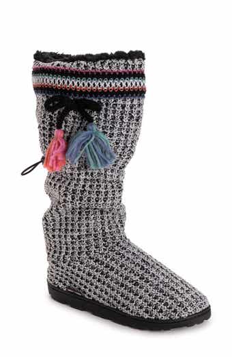 MUK LUKS Tabbi Toggle Faux Shearling Slipper