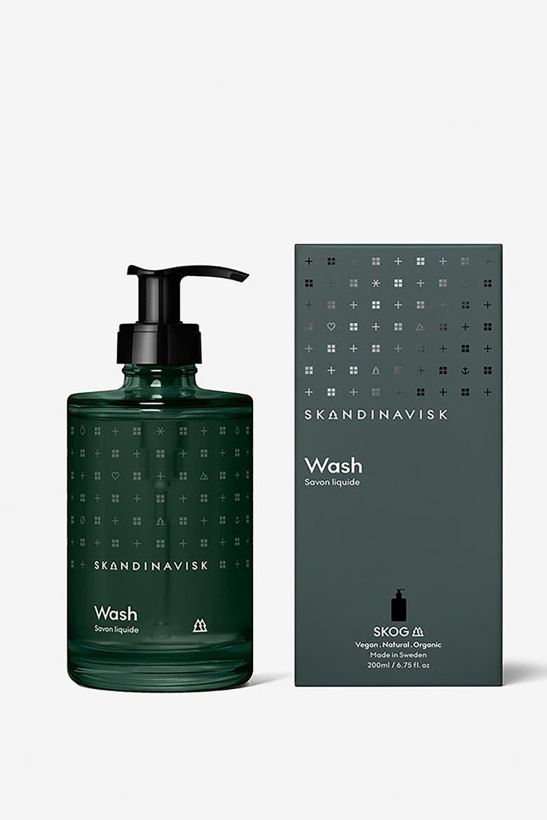 Wash SKOG 200ml in Glass, Main, color, Green