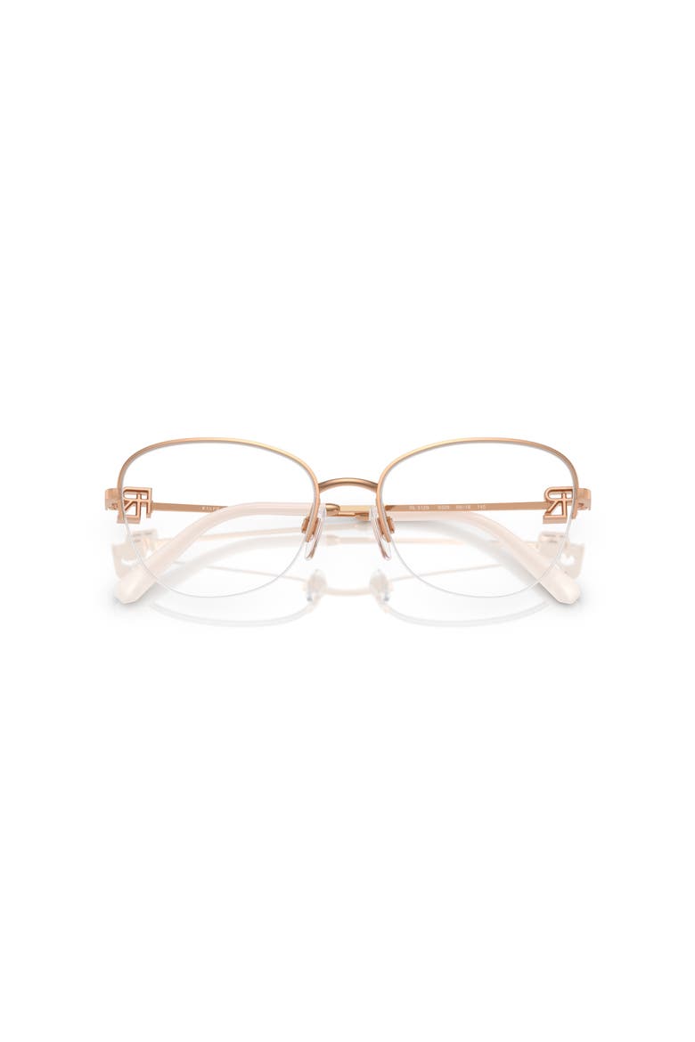 54mm Butterfly optical glasses, Alternate, color, Rose Gold