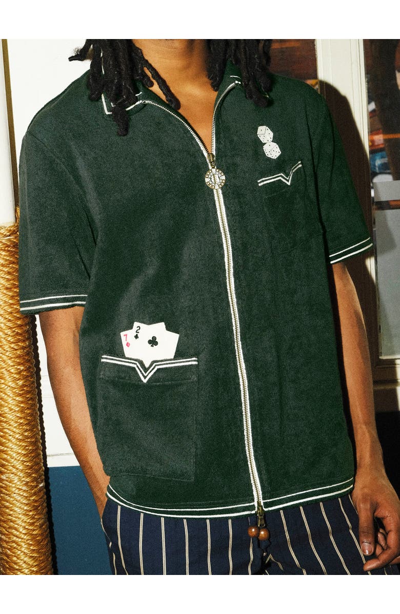 Tombolo 'Vicey Dicey' Cabana, Alternate, color, Green