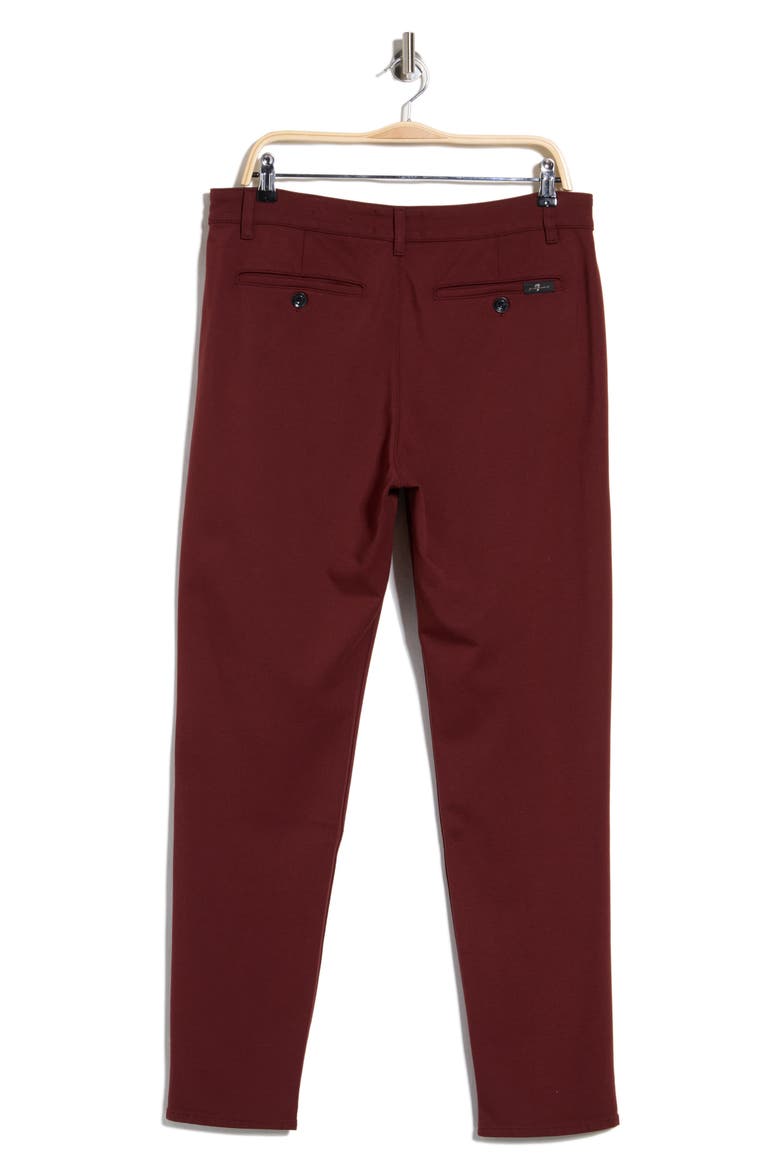 Travel Chino Pants, Alternate, color, BURGUNDY