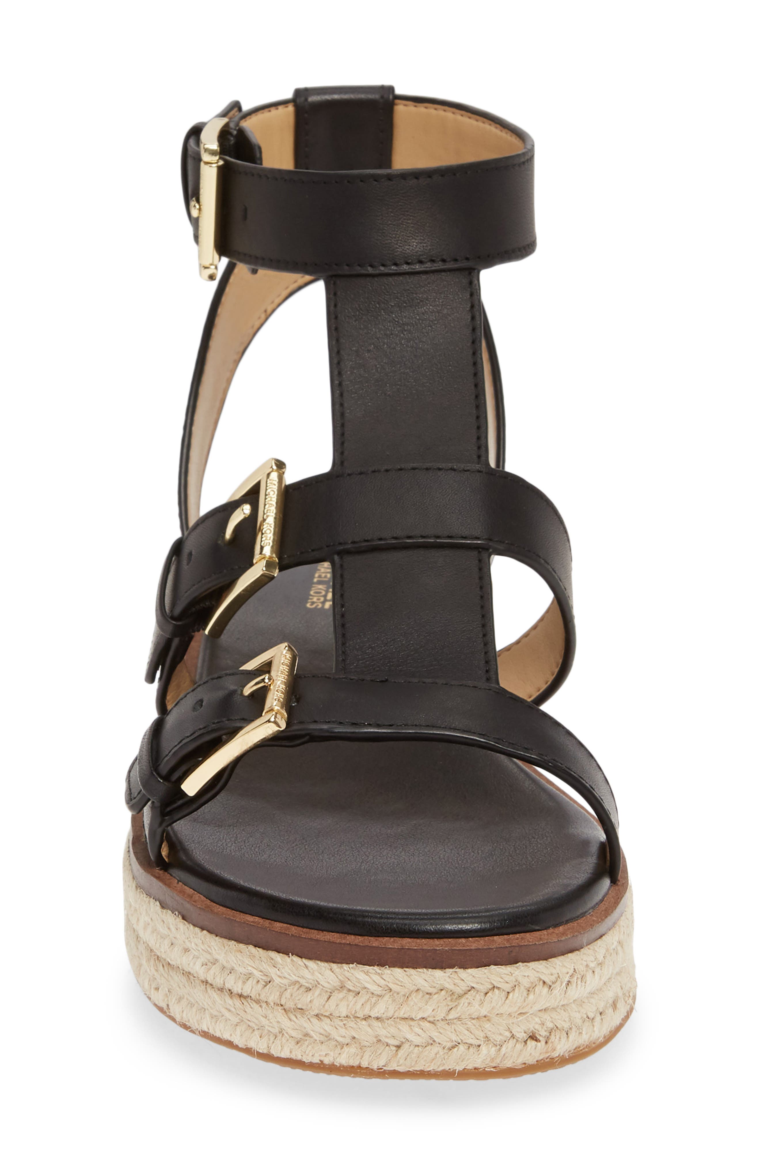 MICHAEL Michael Kors Cunningham Strappy Espadrille Sandal, Alternate, color, 