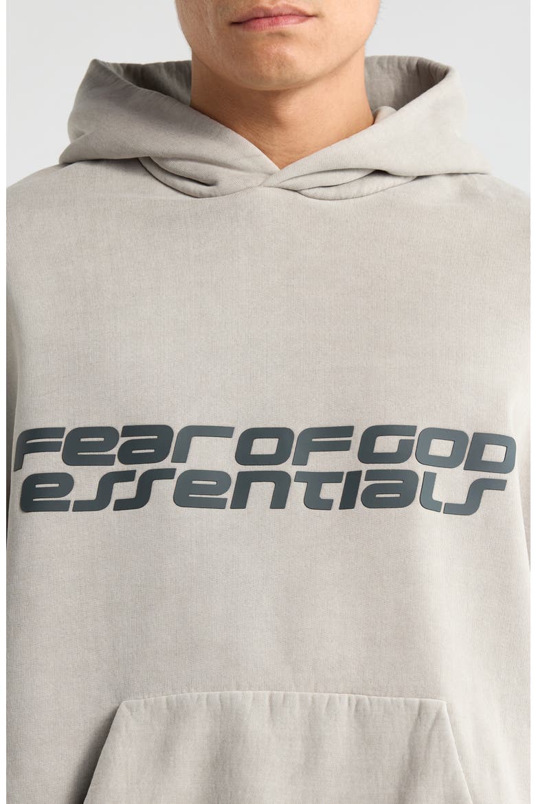 '90s Fleece Logo Graphic Hoodie, Alternate, color, SMOKE GREY