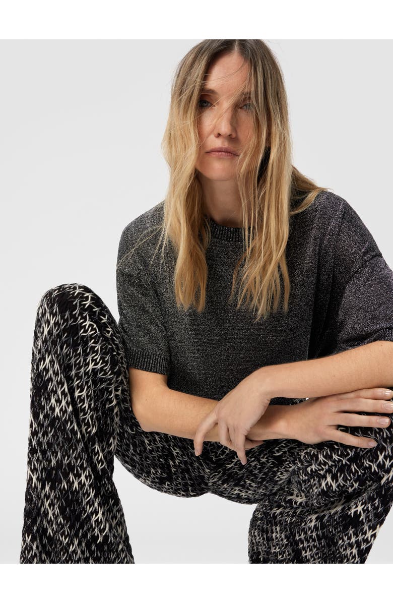 Missoni Palazzo Pants In Flame Lace, Alternate, color, Brown