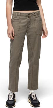 prAna Suton Mid Rise Organic Cotton Blend Ankle Pants