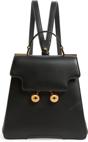 【関税&送料込み】Marni Black Leather Trunkaroo Satchel Marni Trunkaroo Leather Backpack | Nordstrom