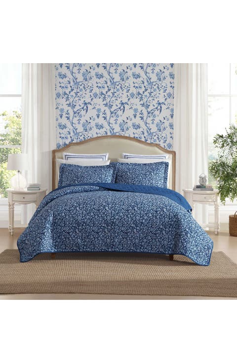Elaina 3-Piece Twin Quilt & Sham Set