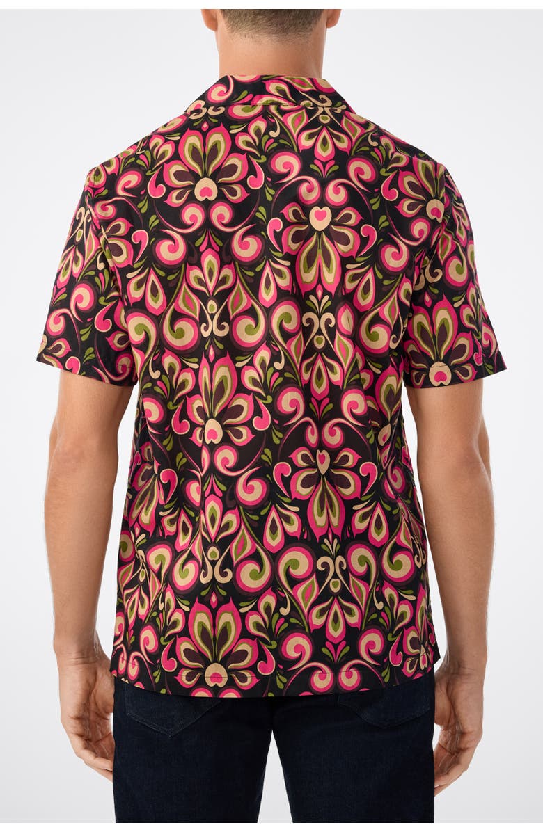 MR TURK Felix Short Sleeve Printed Button-Up Shirt, Alternate, color, Multi