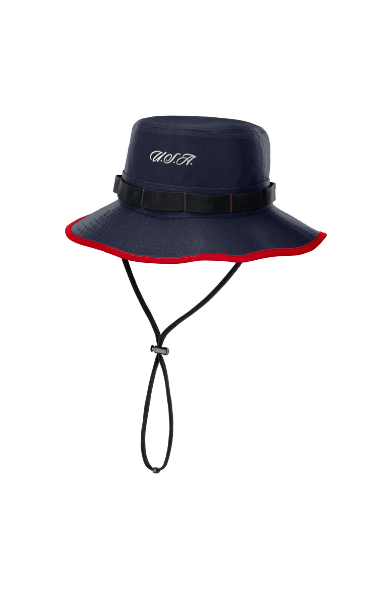 Men's Nike  Navy USMNT Apex Boonie Dri-FIT Bucket Hat, Main, color, Navy