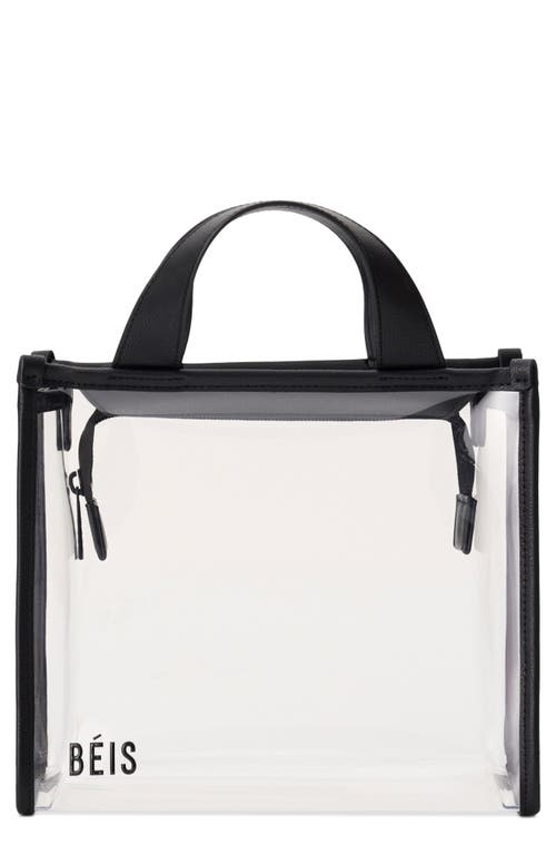 Beis Béis The Clear Stadium Tote In White