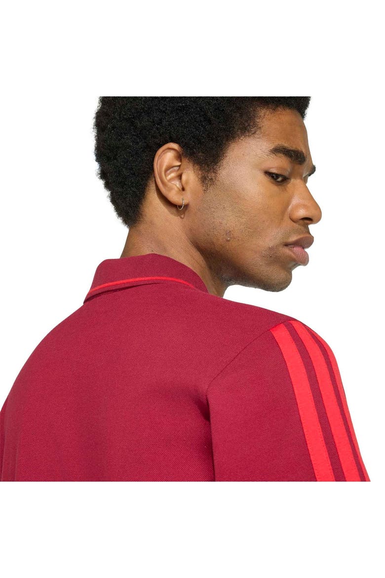 Men's adidas Red Arsenal Alphaskin DNA Polo, Alternate, color, Red