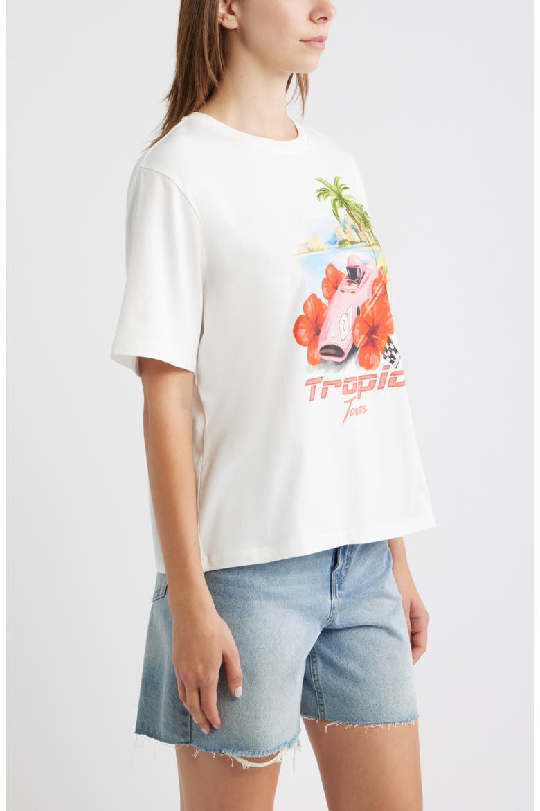 Tropic Tours Graphic T-shirt, Alternate, color, TROPIC TOURS