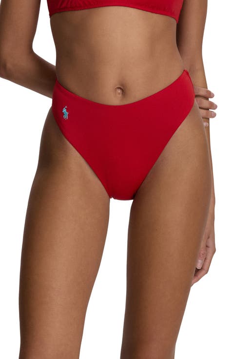 Modern High Cut Bikini Bottoms