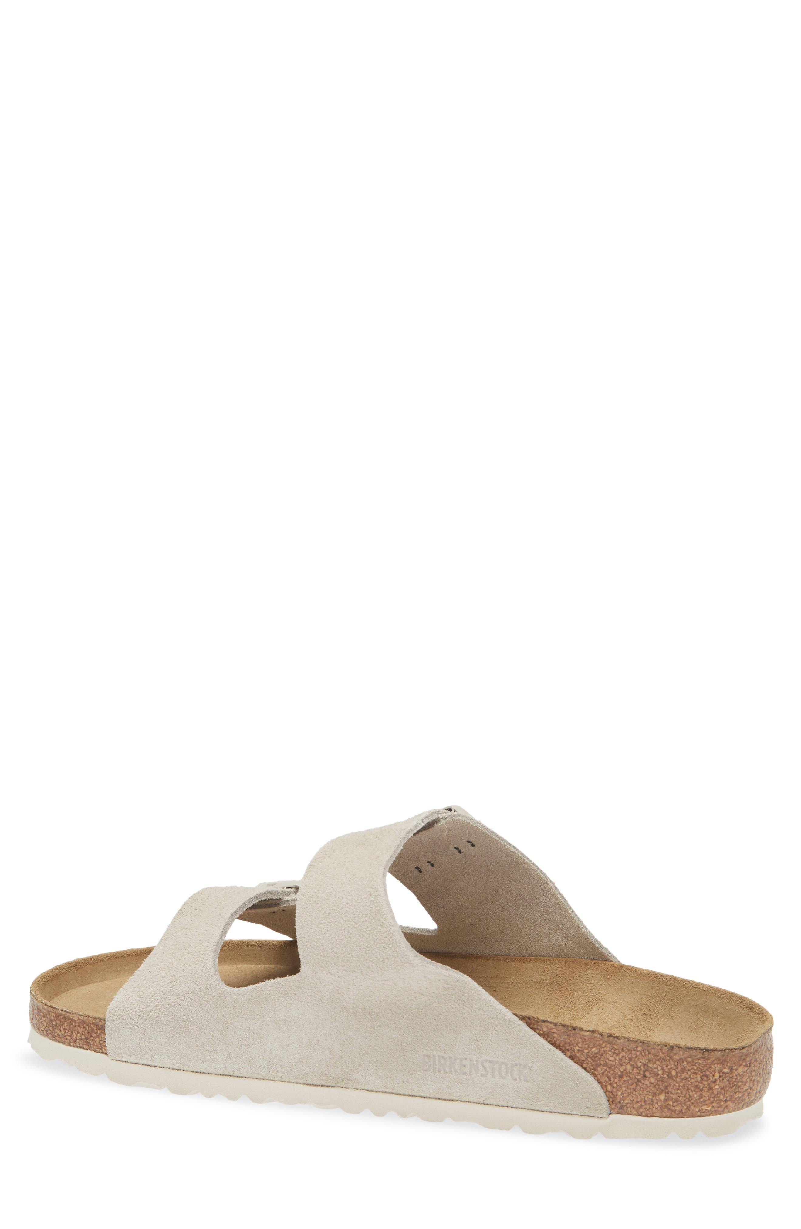Birkenstock Arizona Slide Sandal, Alternate, color, Oyster