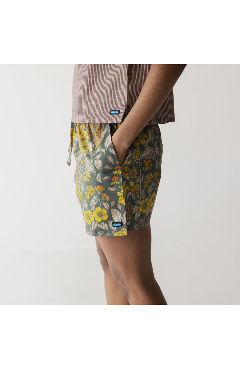 KAVU Nosara Short - Women's, Alternate, color, Floral Forest