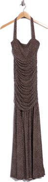 AFRM LOS ANGELES Tyla Halter Maxi Dress