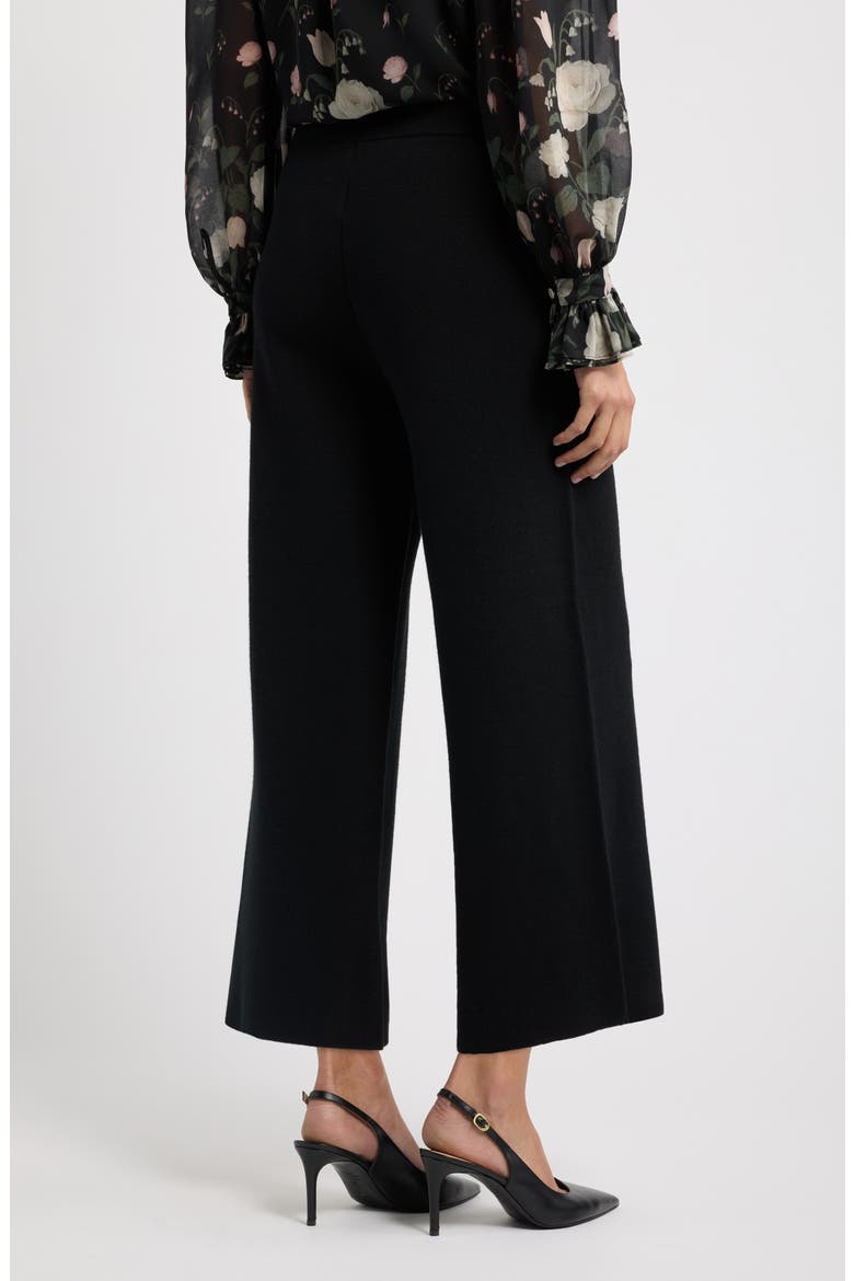 Saphire Wide Leg Pants, Alternate, color, BLACK