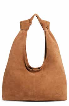 AMERICAN LEATHER CO. Gables Suede Hobo Bag